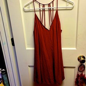 Forever 21 size L mini dress red used